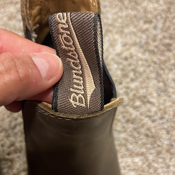 Blundstone brown heeled boots 38.5 lots of wear left! - Picture 3 of 8